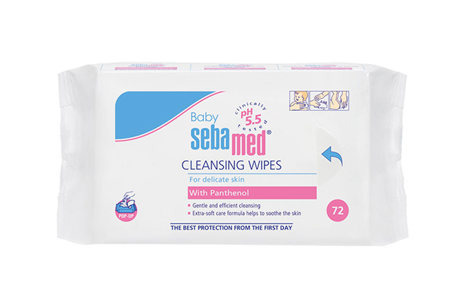 Baby Sebamed Cleansing Wipes 72pcs